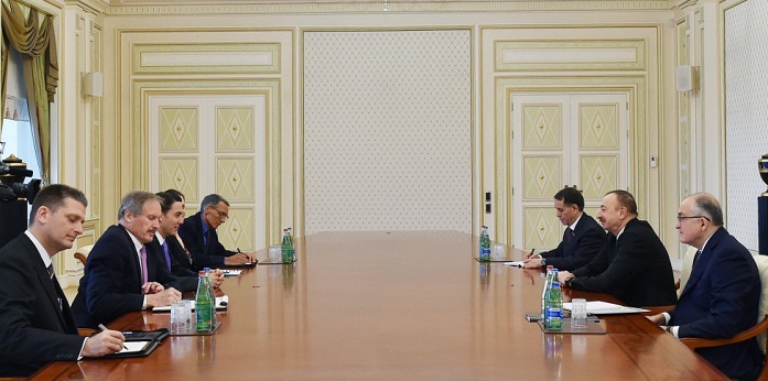 President Aliyev receives US State Department